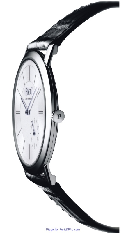 Profile of the 2010 Altiplano at 43mm in diameter.