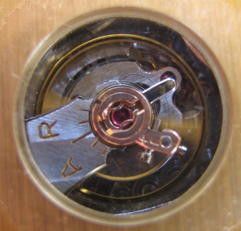 Close-up peering through back window