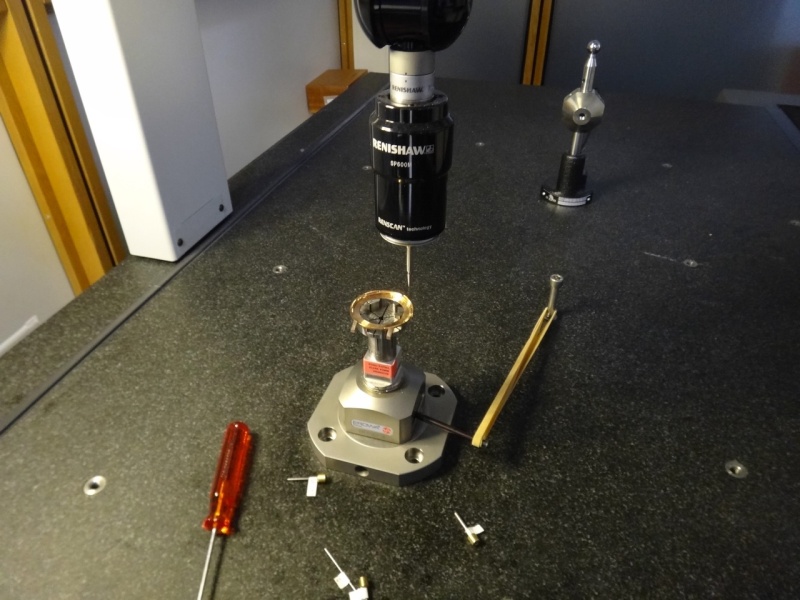 This is a quality control machine, one specimen per hour is chosen at random to be tested