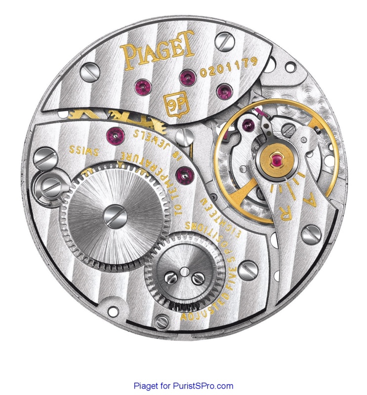 Manufacture Piaget caliber 9P.