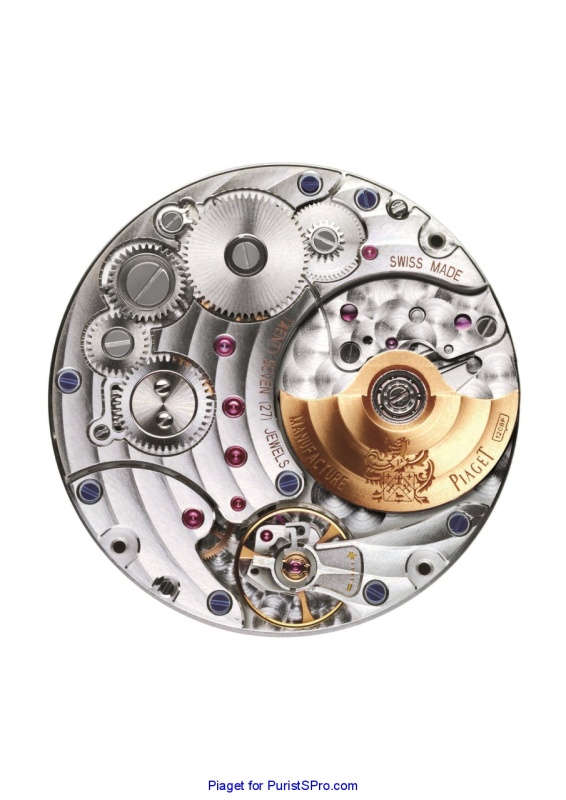Manufacture Piaget caliber 1208P.