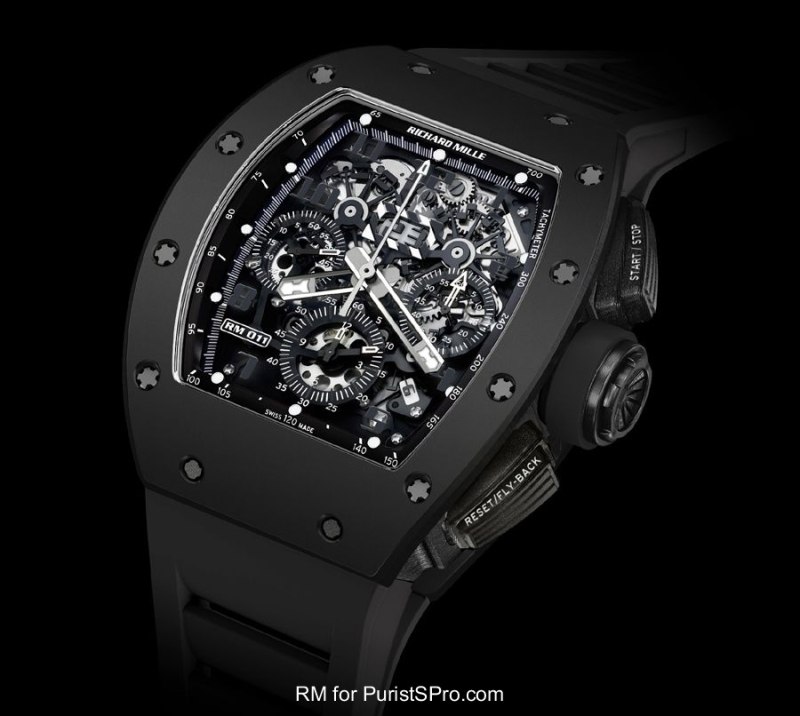 RM011 Black Phantom 50 LE Ceramic and NTPT