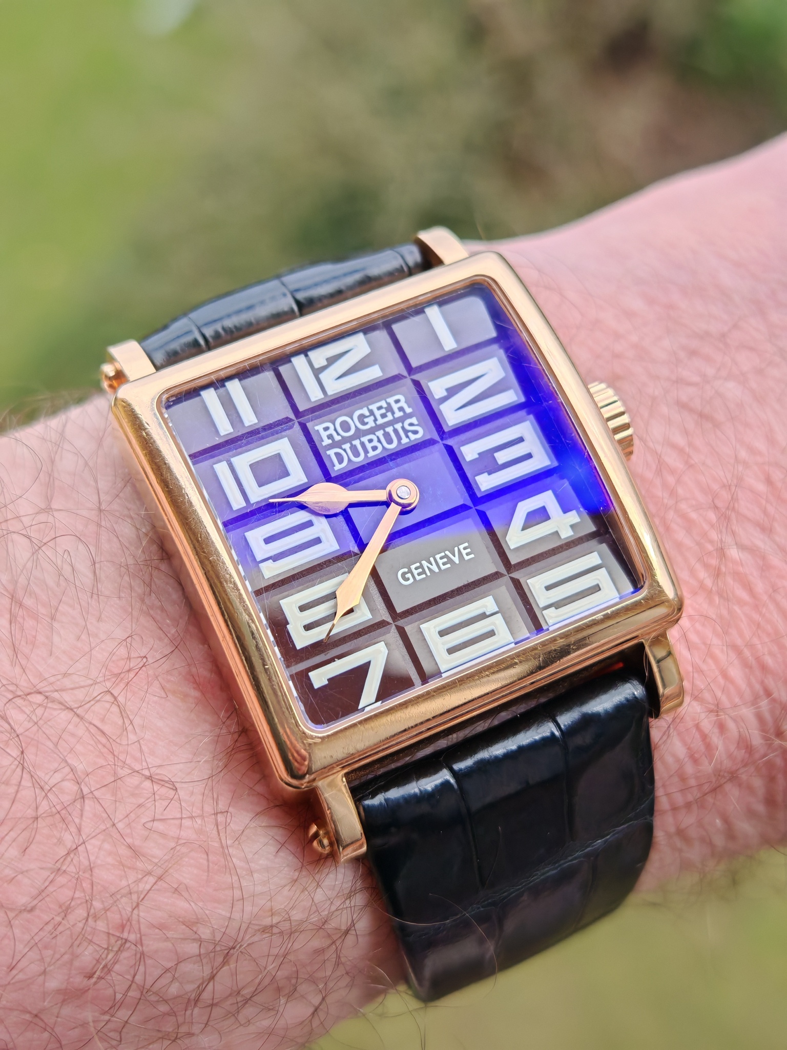 Watch by Roger Dubuis, Golden Square