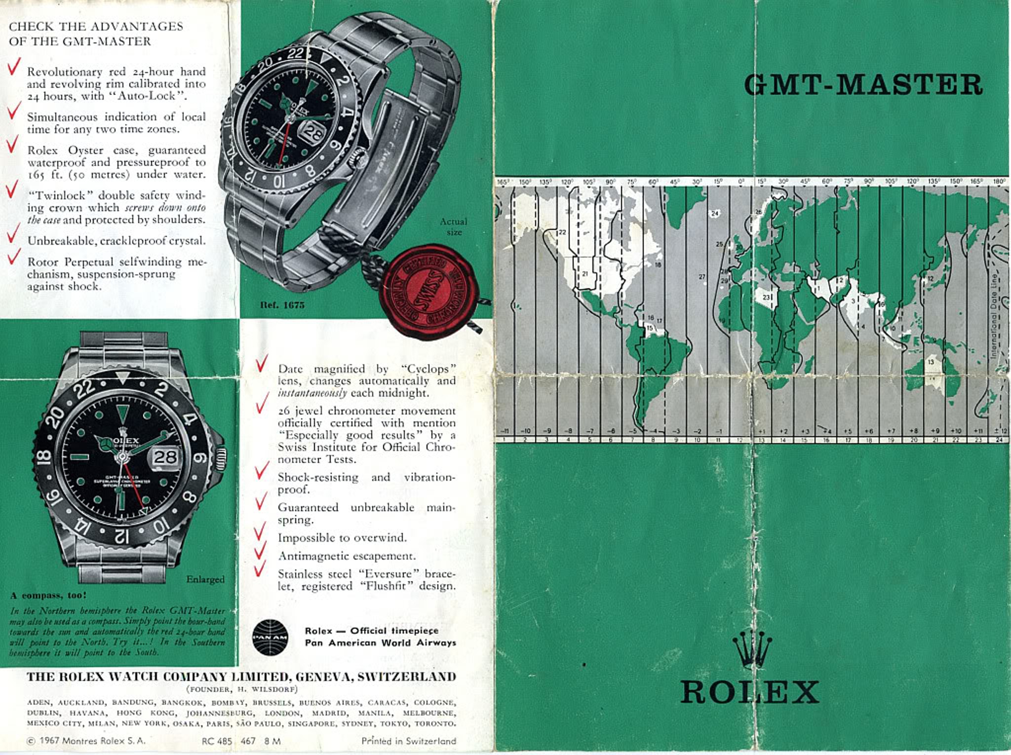 Watch by Rolex, GMT Master