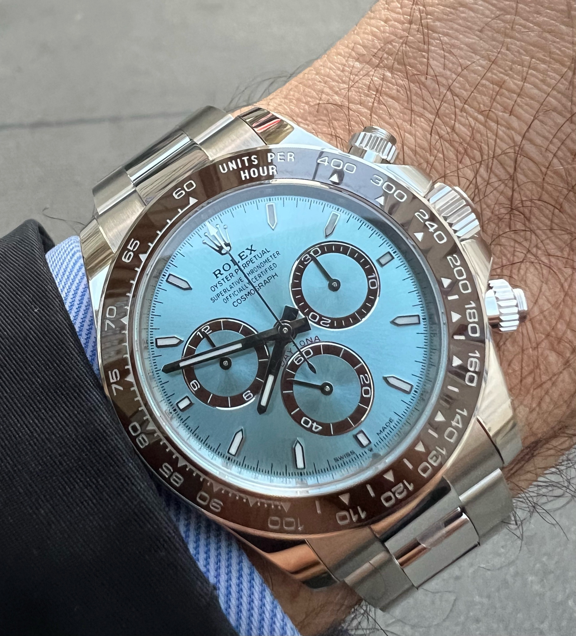 Watch by Rolex, Daytona, 126506, Platona