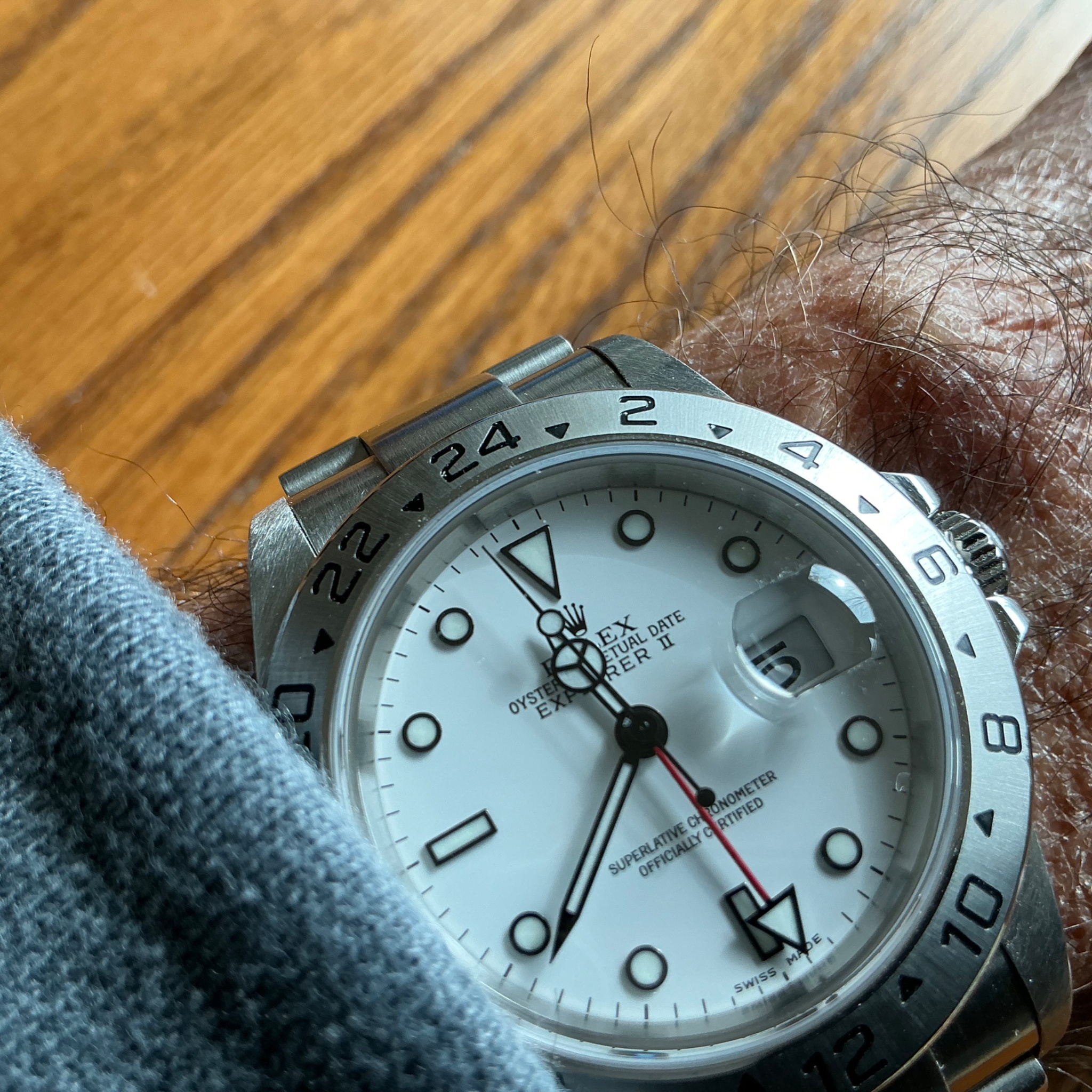 Watch by Rolex, Explorer II, 16570