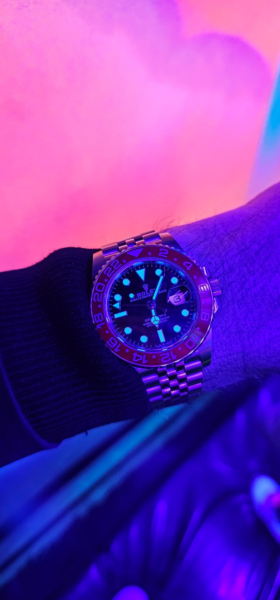 Watch by Rolex, GMT-Master II, GMT Master II, 126710BLRO