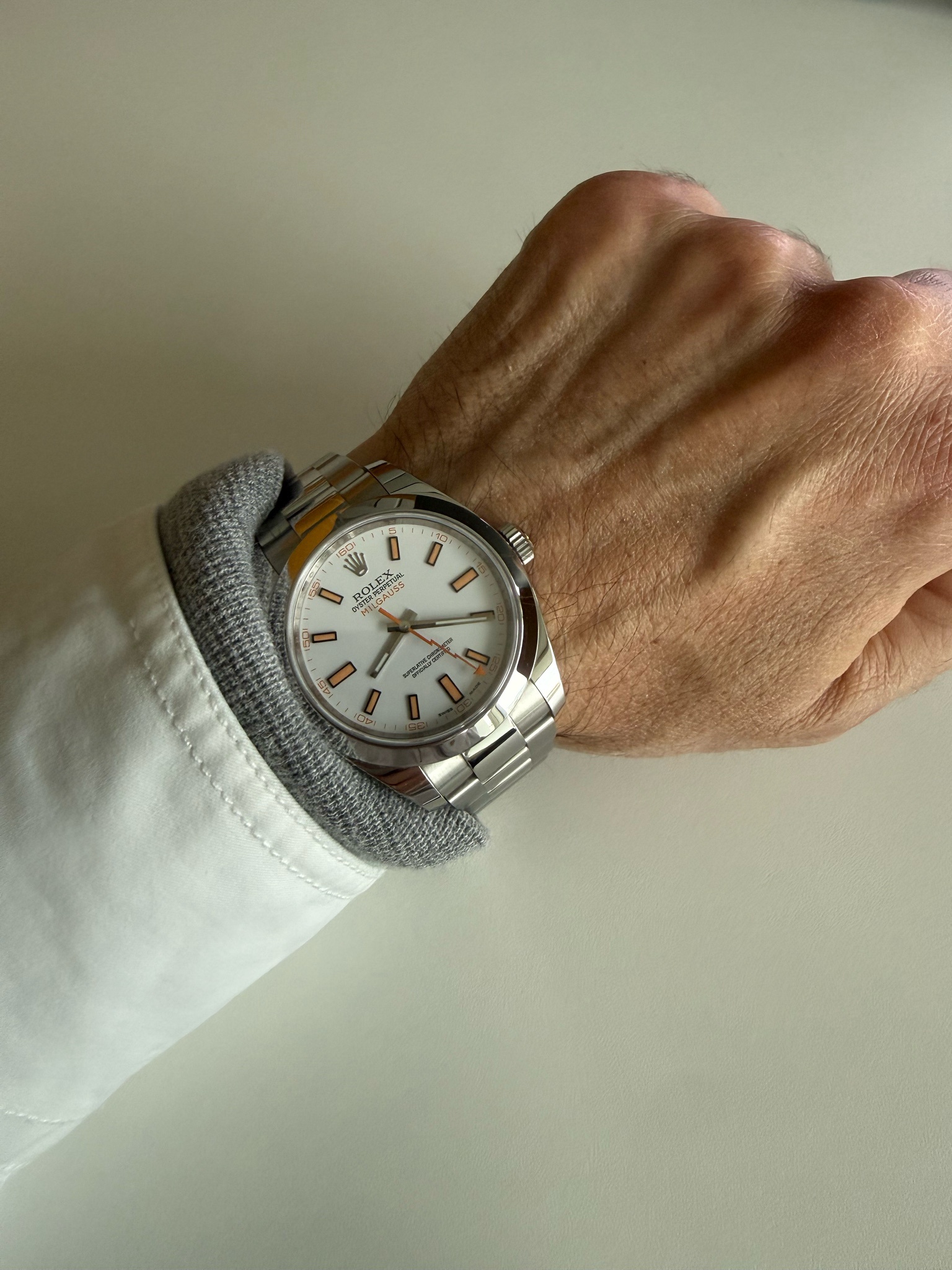 Watch by Rolex, 116400, Milgauss