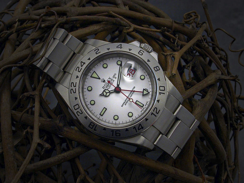 Watch by Rolex, 16570, Explorer II