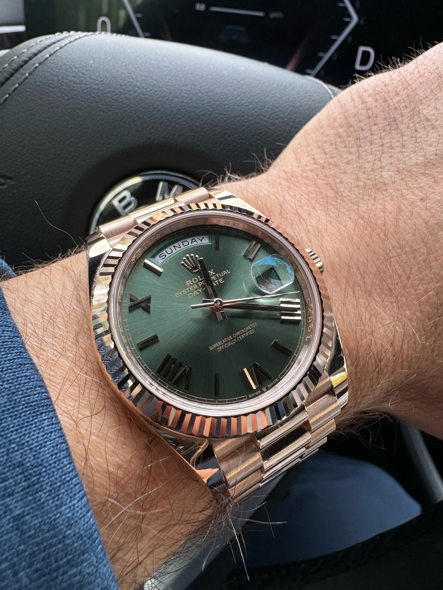 Watch by Rolex, Day Date 40 mm, 228235