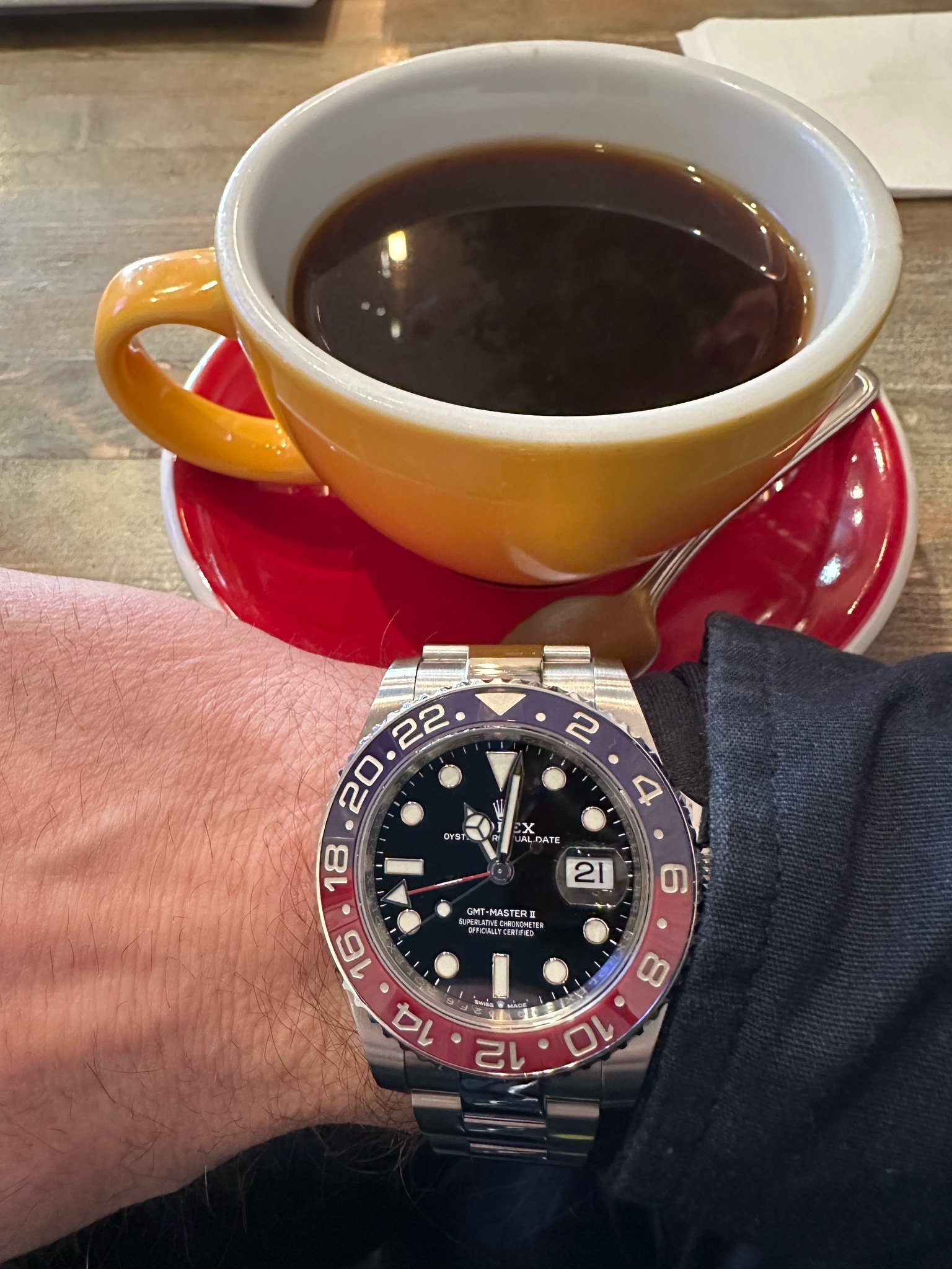 Watch by Rolex, GMT Master II, 116710