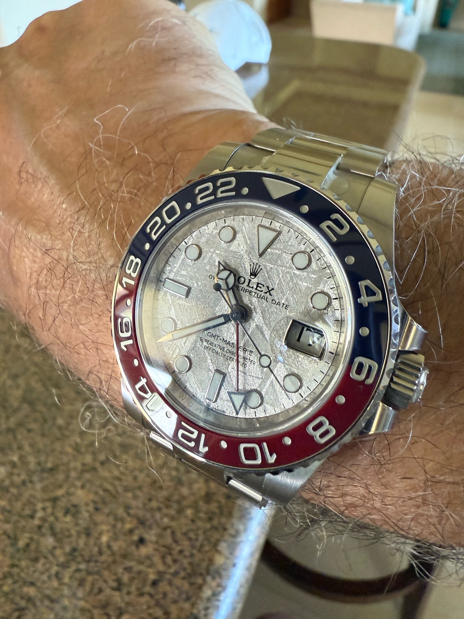 Watch by Rolex, GMT Master II, 126719