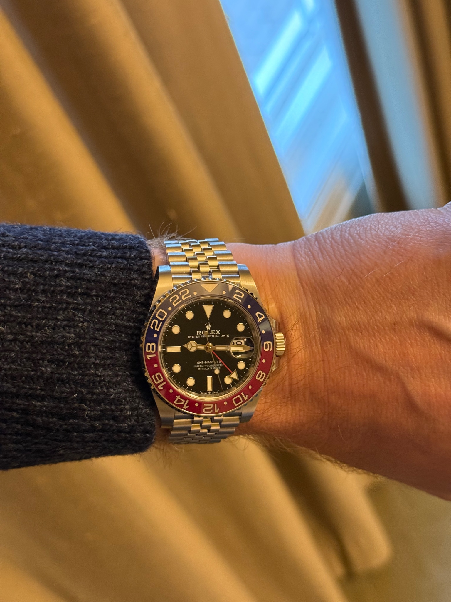 Watch by Rolex, GMT Master II, 116710