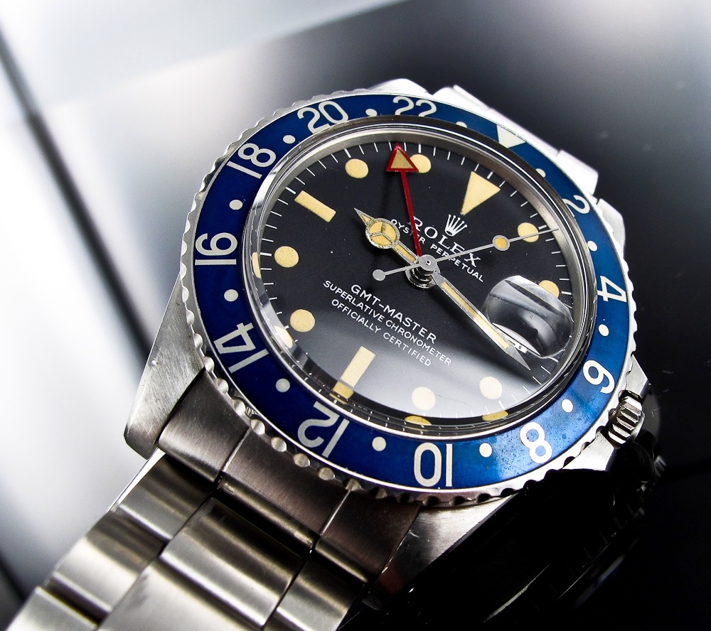 Rolex GMT 1675 Blue Insert