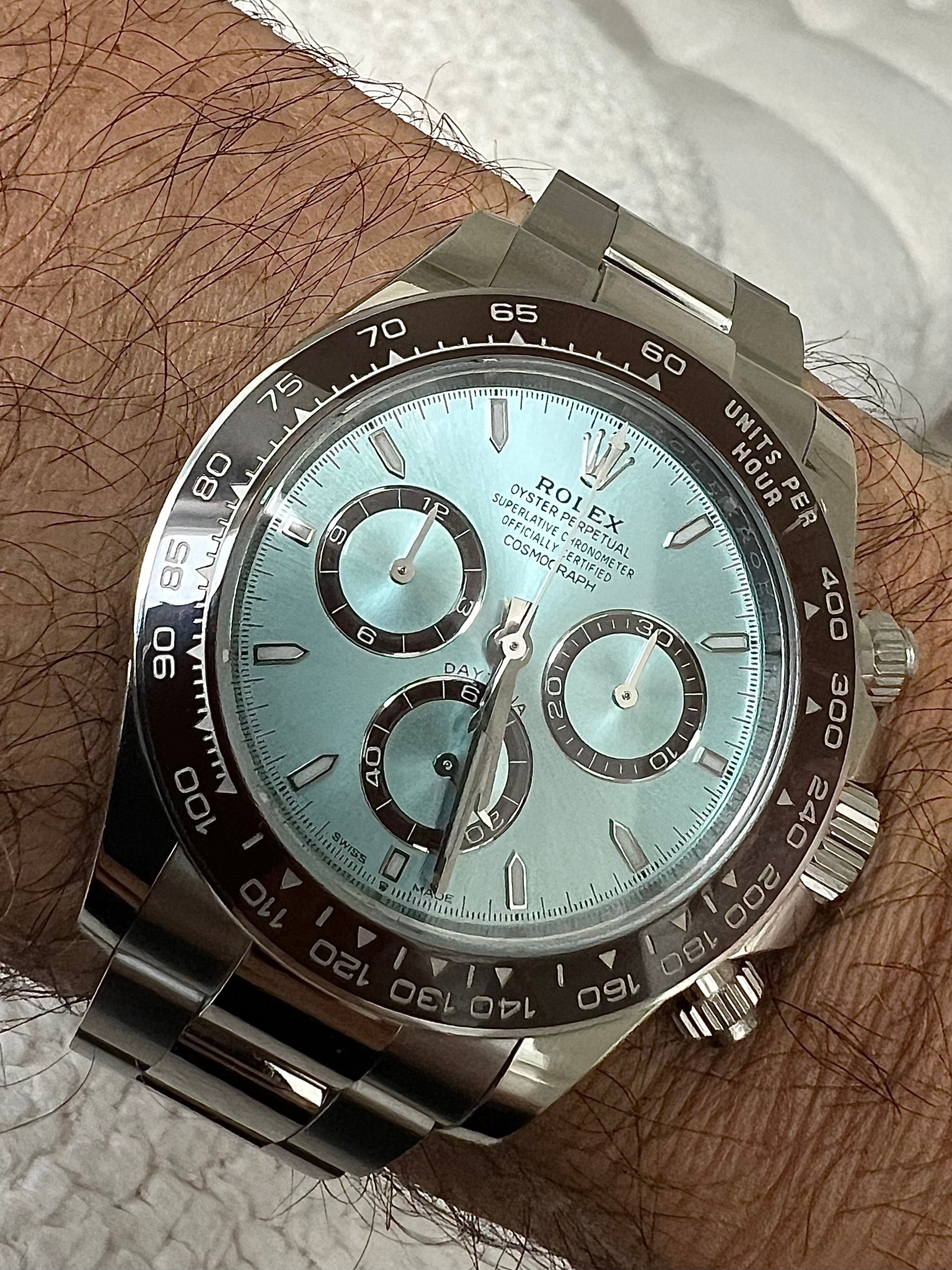 Watch by Rolex, Daytona, 126506, Platona