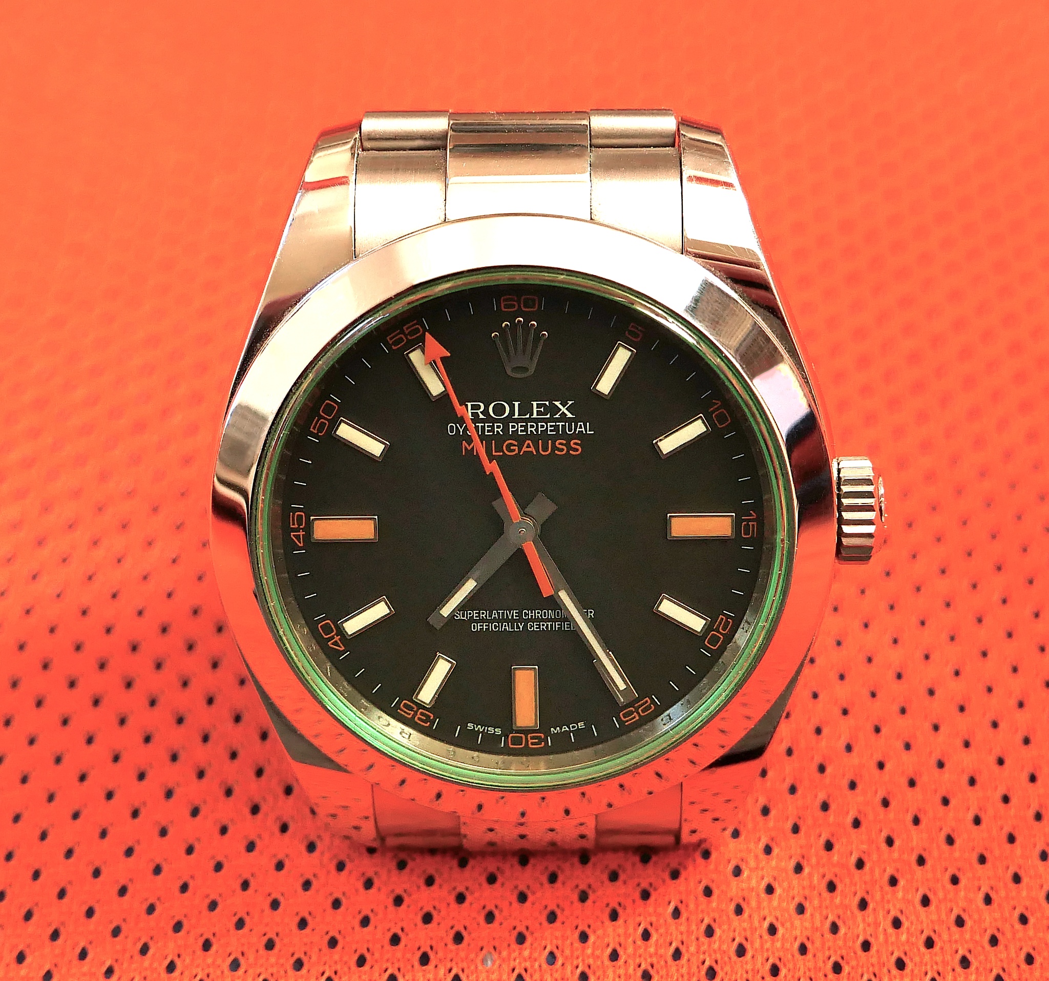Watch by Rolex, Milgauss, 116400GV
