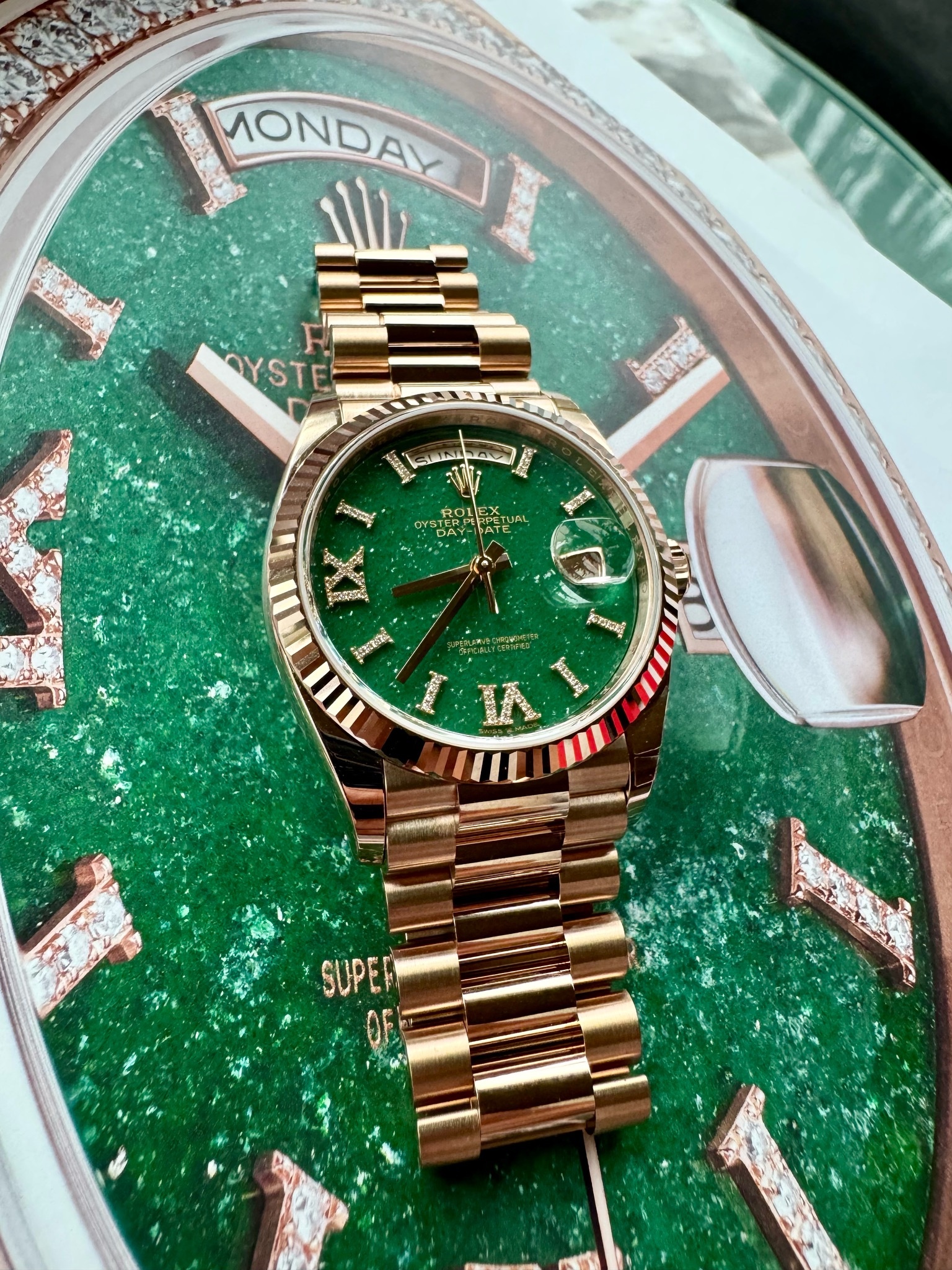 Watch by Rolex, Day Date 40 mm, 128235
