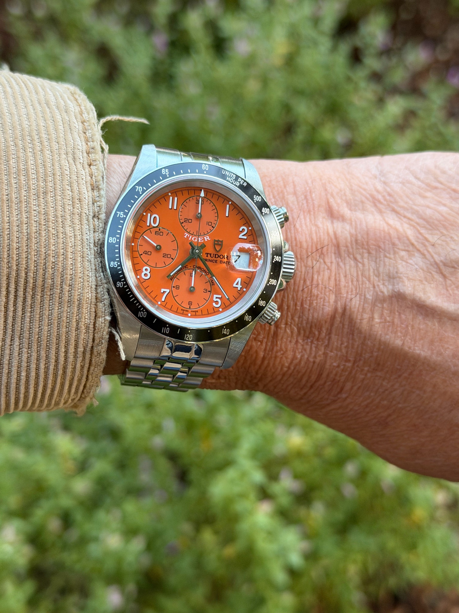 Watch by Rolex, Tudor Prince, 79270, Prince Date Chronograph, Tudor