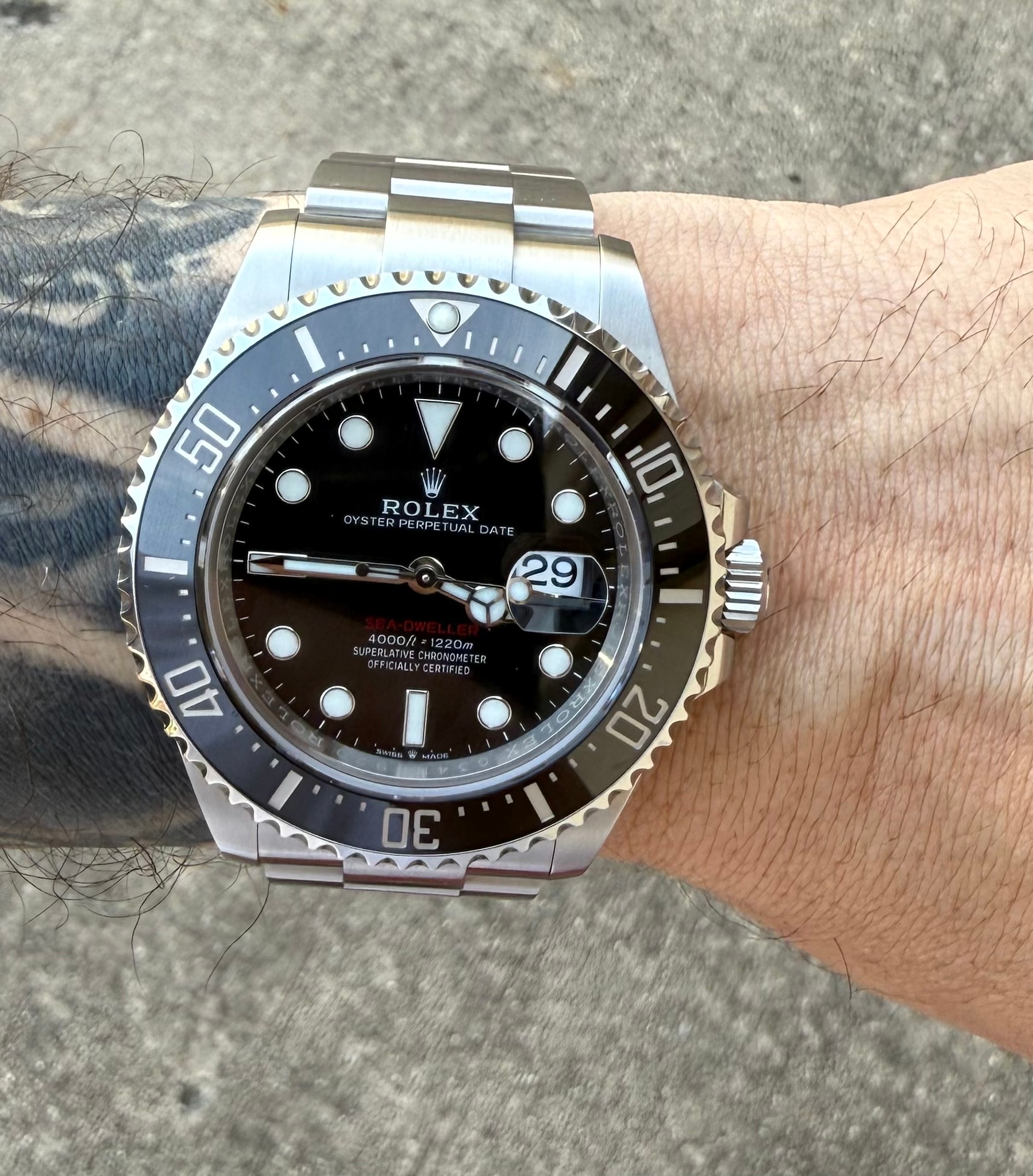 Watch by Rolex, Sea Dweller, 126600