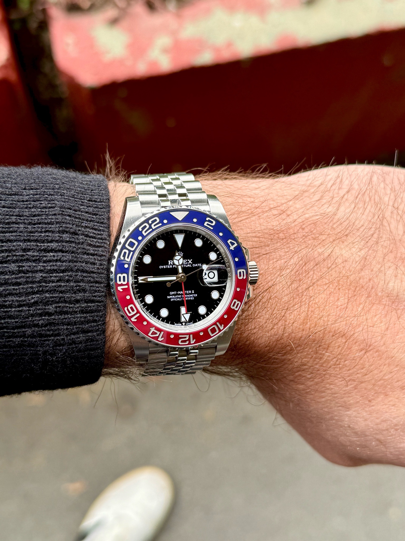 Watch by Rolex, GMT Master II, 126710BLRO, GMT-Master II