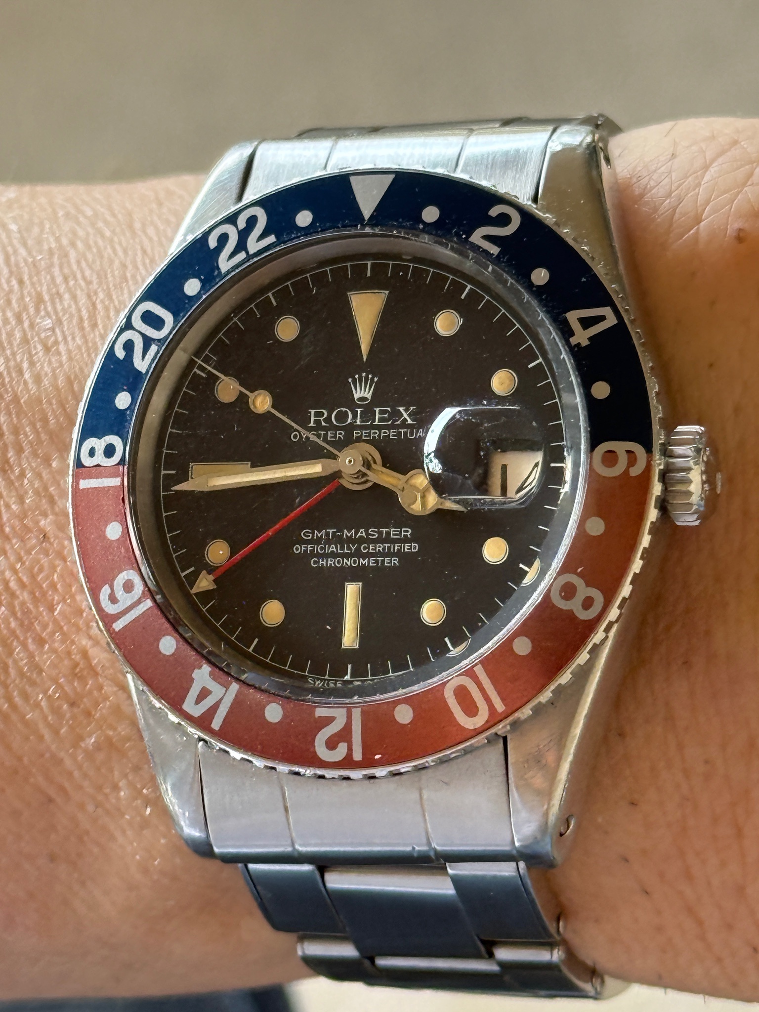 Watch by Rolex, 1675, GMT Master