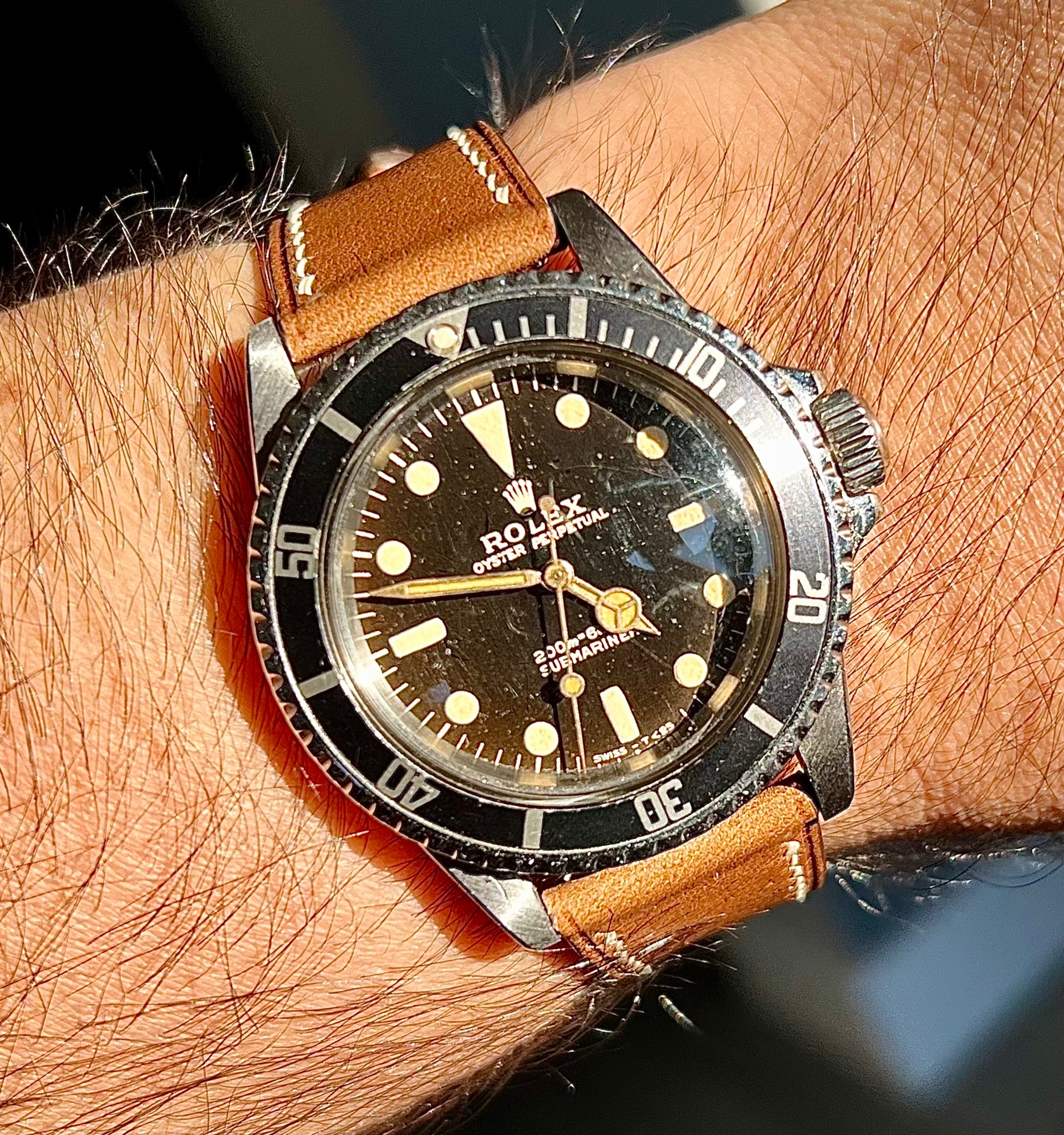 Watch by Rolex, Gilt, 5513 Gilt, bart simpson