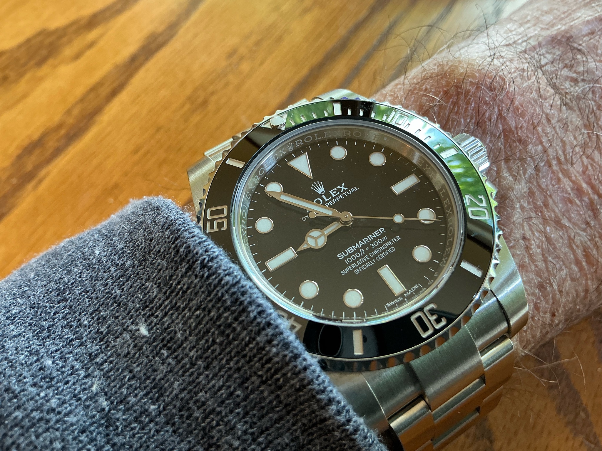 Watch by Rolex, Submariner, 114060, Submariner No-Date