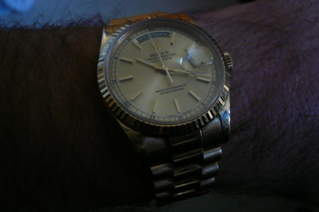 Rolex Oyster Perpetual Day/date yellow gold