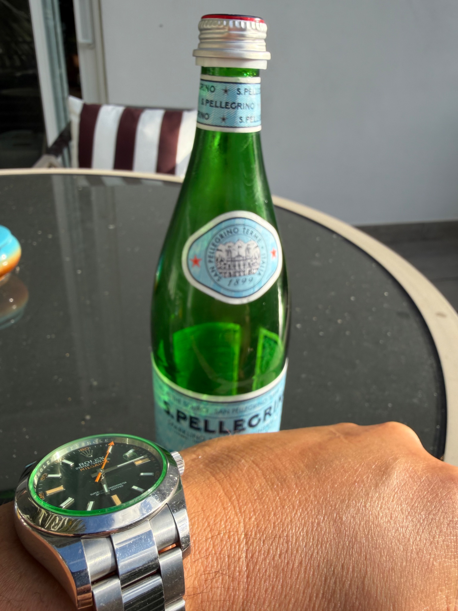 Watch by Rolex, 116400GV, Milgauss