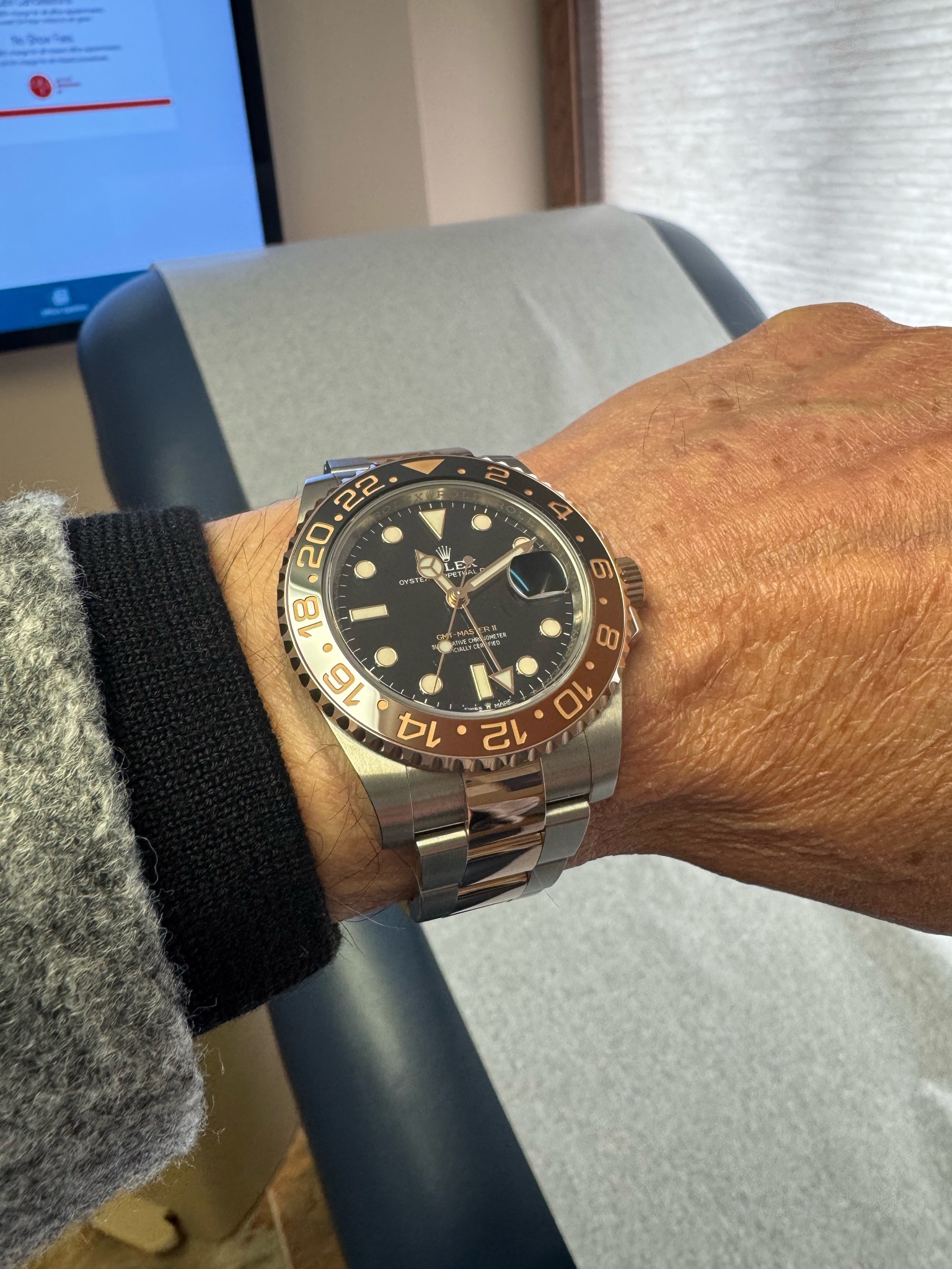 Watch by Rolex, GMT Master II, 126711CHNR