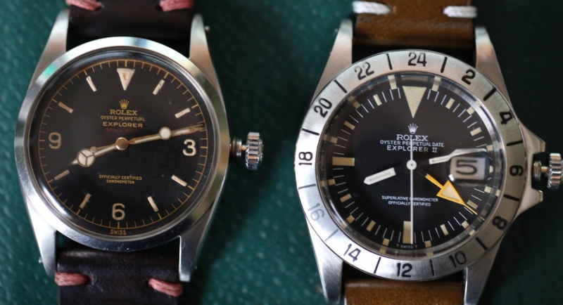 Rolex - Explorer 1 vrs Explorer 2