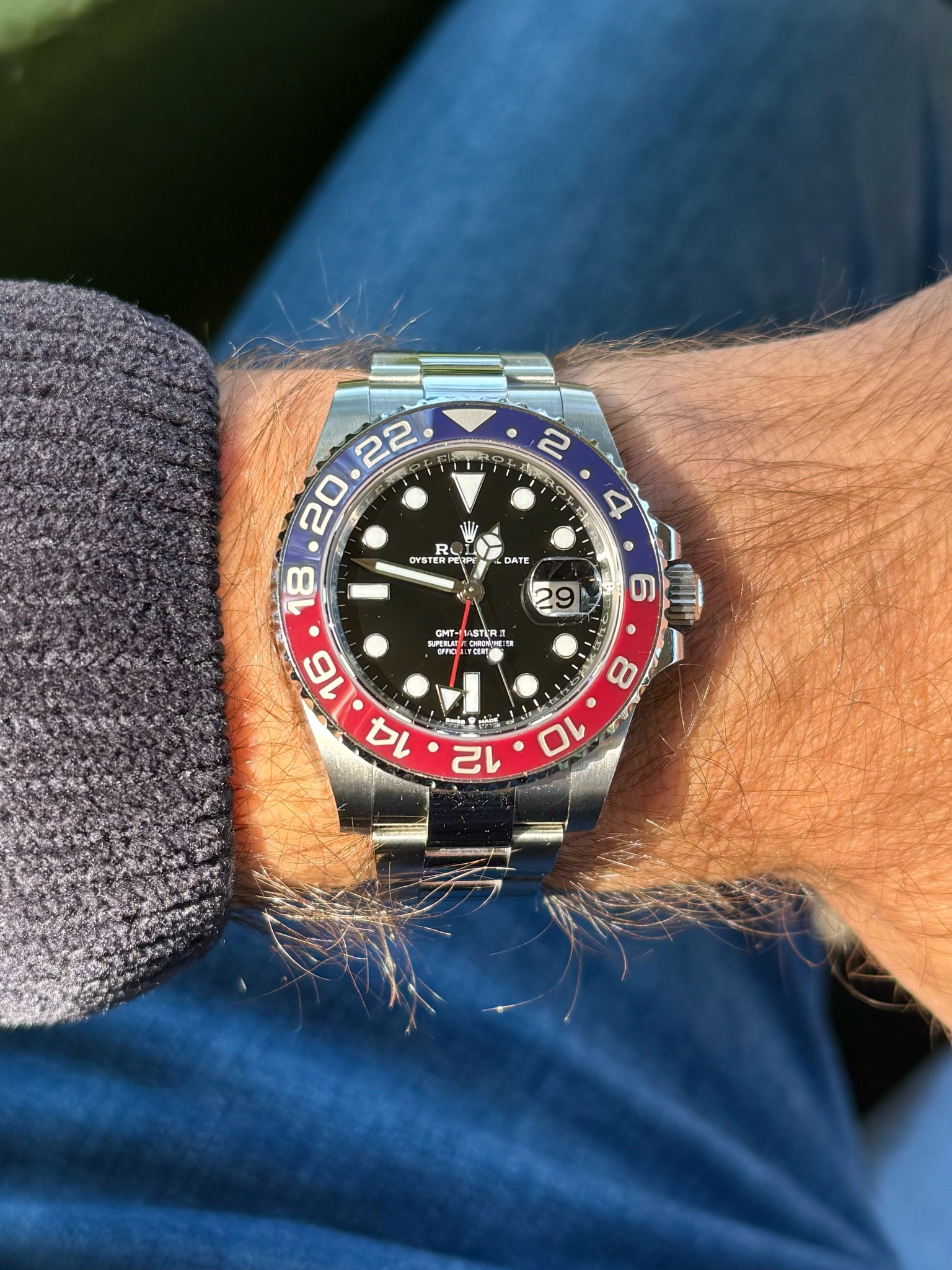 Watch by Rolex, GMT Master II, 1167119