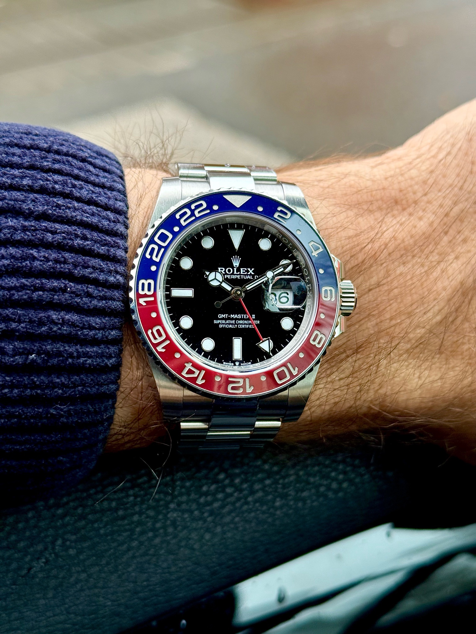 Watch by Rolex, GMT Master II, 126710BLRO, GMT-Master II
