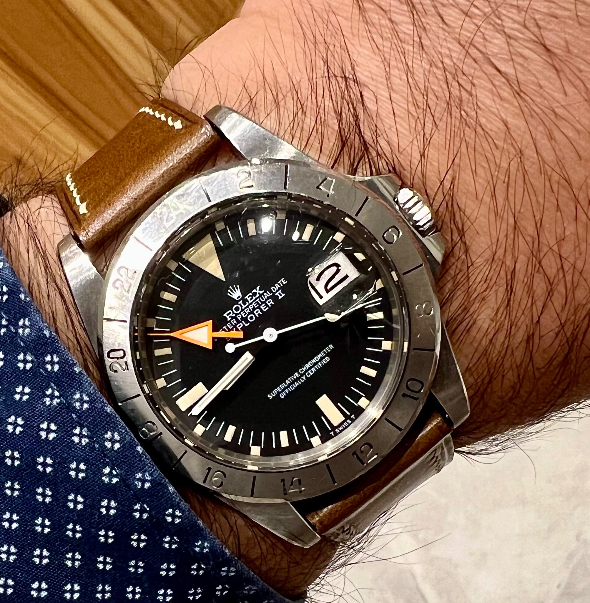 Watch by Rolex, Explorer II, 1655, Freccione