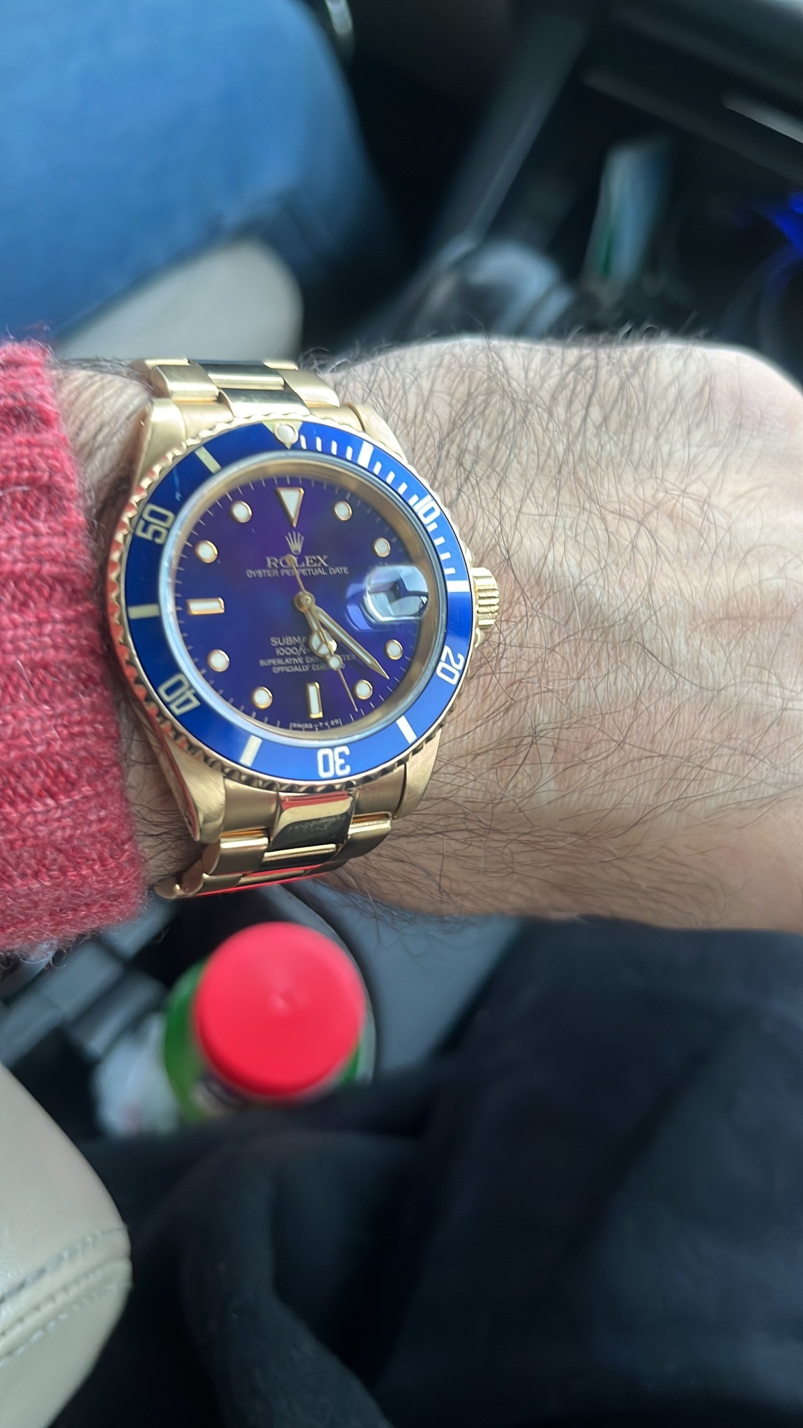 Watch by Rolex, Submariner Date, 16618