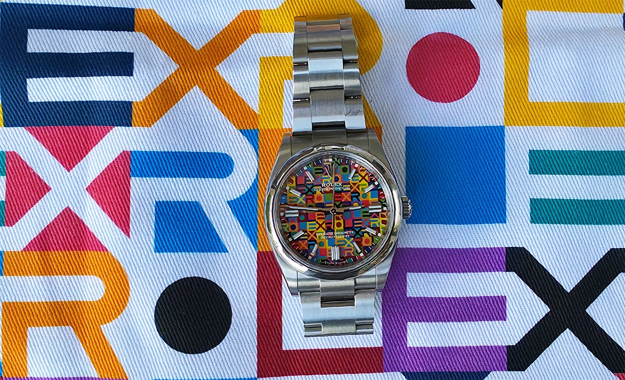 Rolex OP Motif Dial: The Perfect Bag Lady Accessory - Rolex