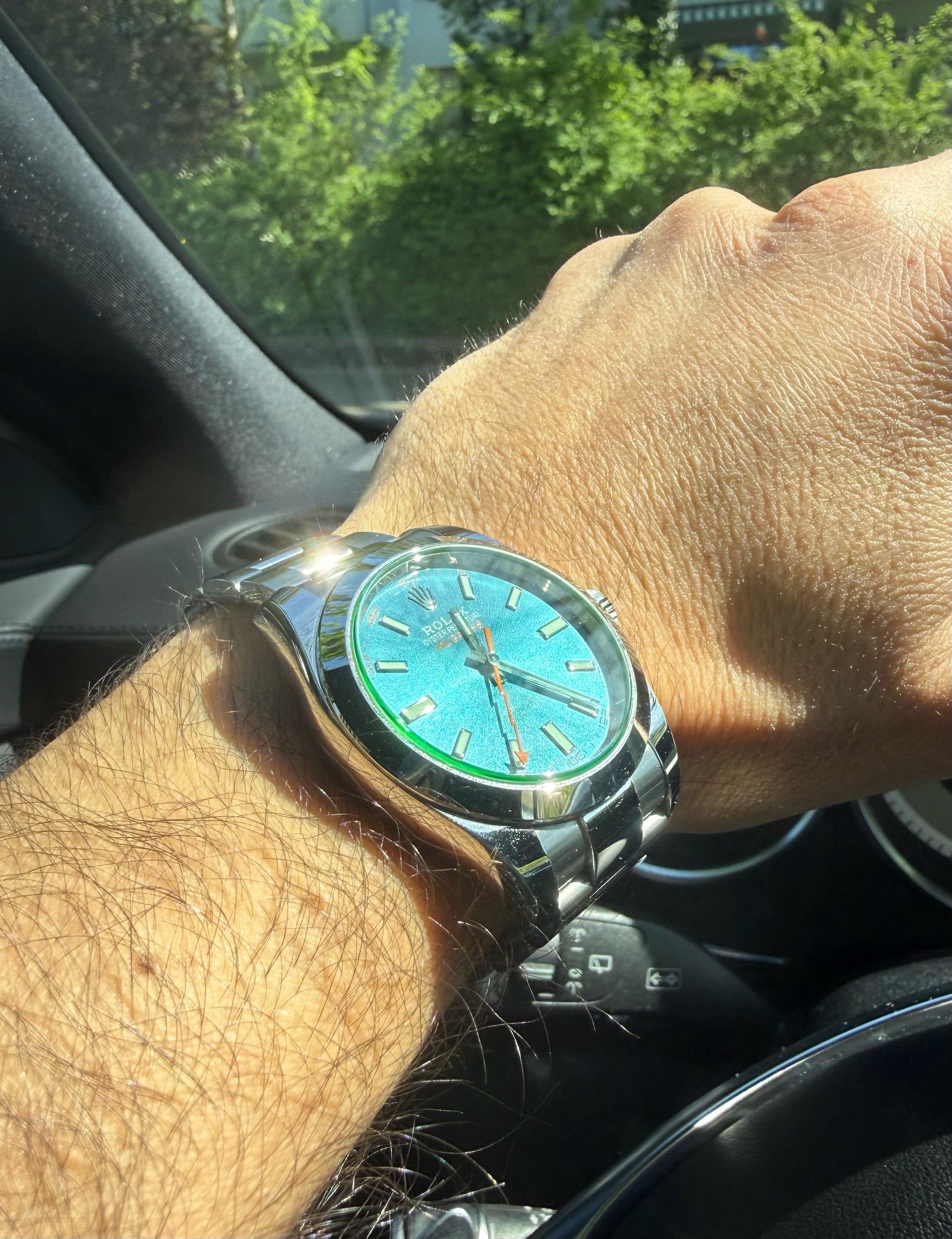 Watch by Rolex, 116400GV, Milgauss