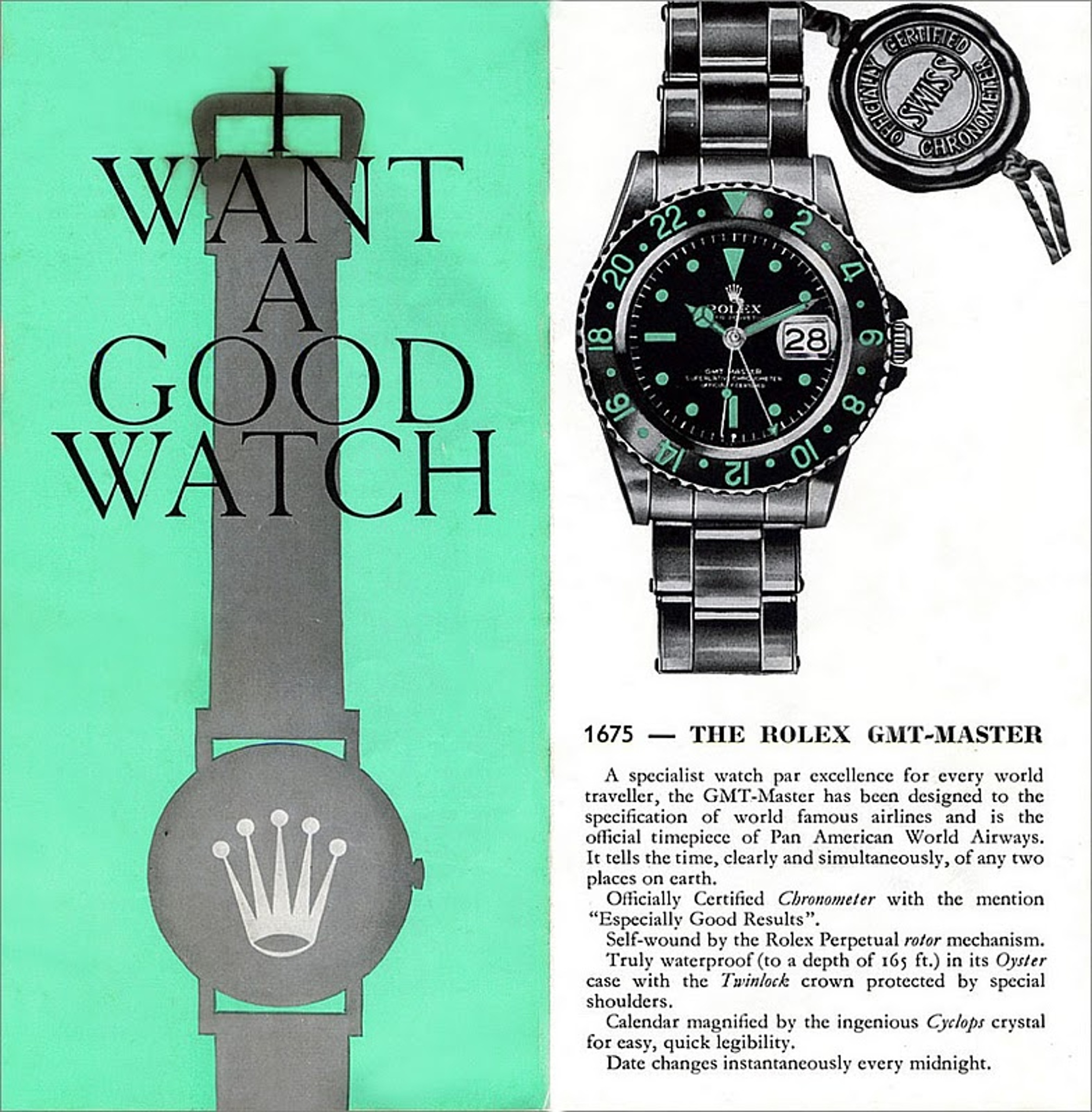 Watch by Rolex, GMT Master