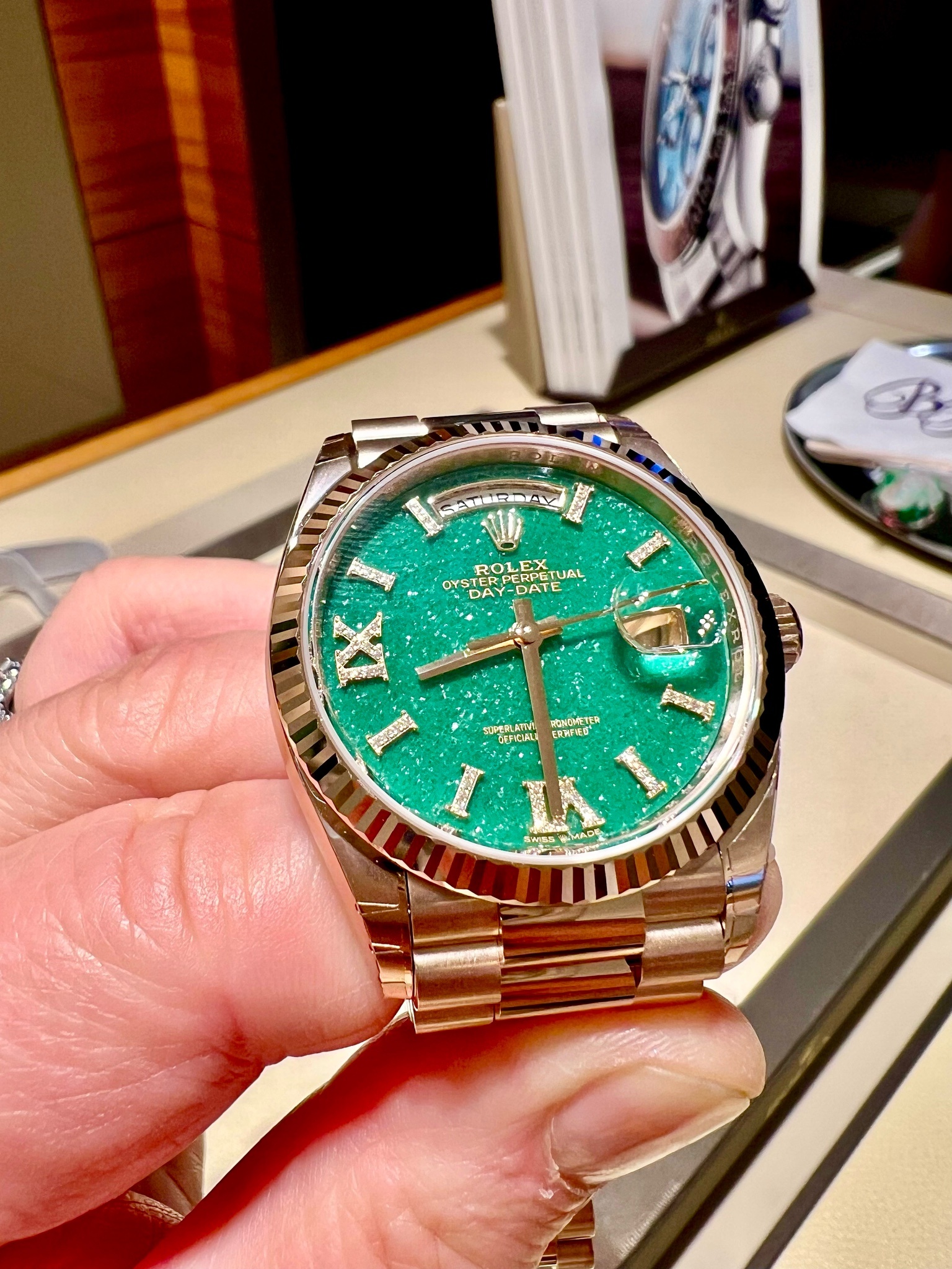 Watch by Rolex, Day Date 40 mm, 128235