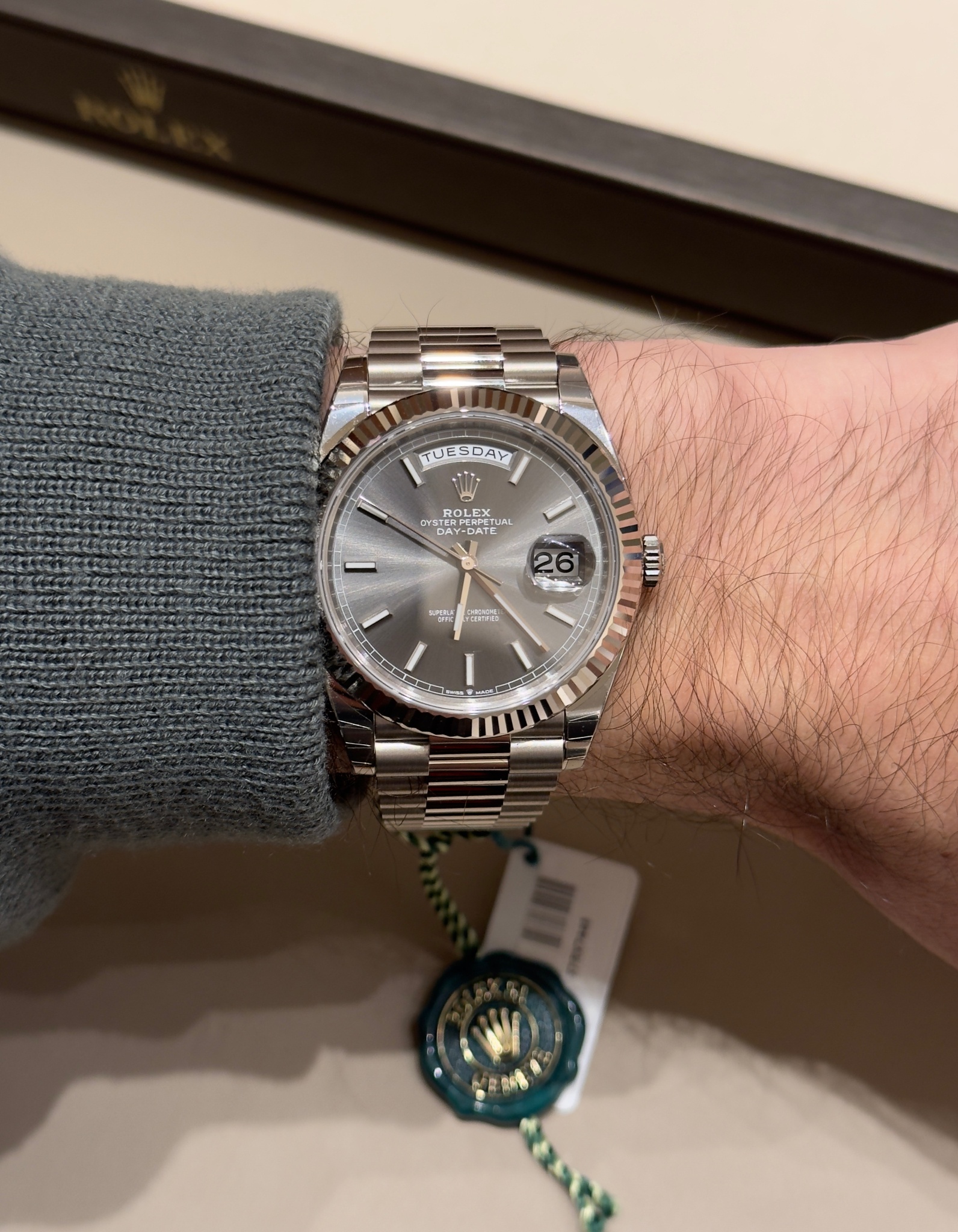 Watch by Rolex, Day Date 40 mm