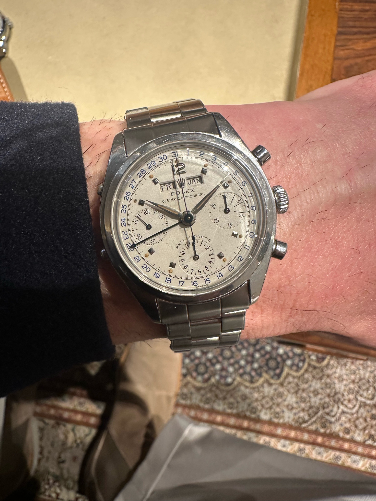 Watch by Rolex, 6236, Dato-Compax Jean-Claude Killy, Dato-Compax, Jean-Claude Killy