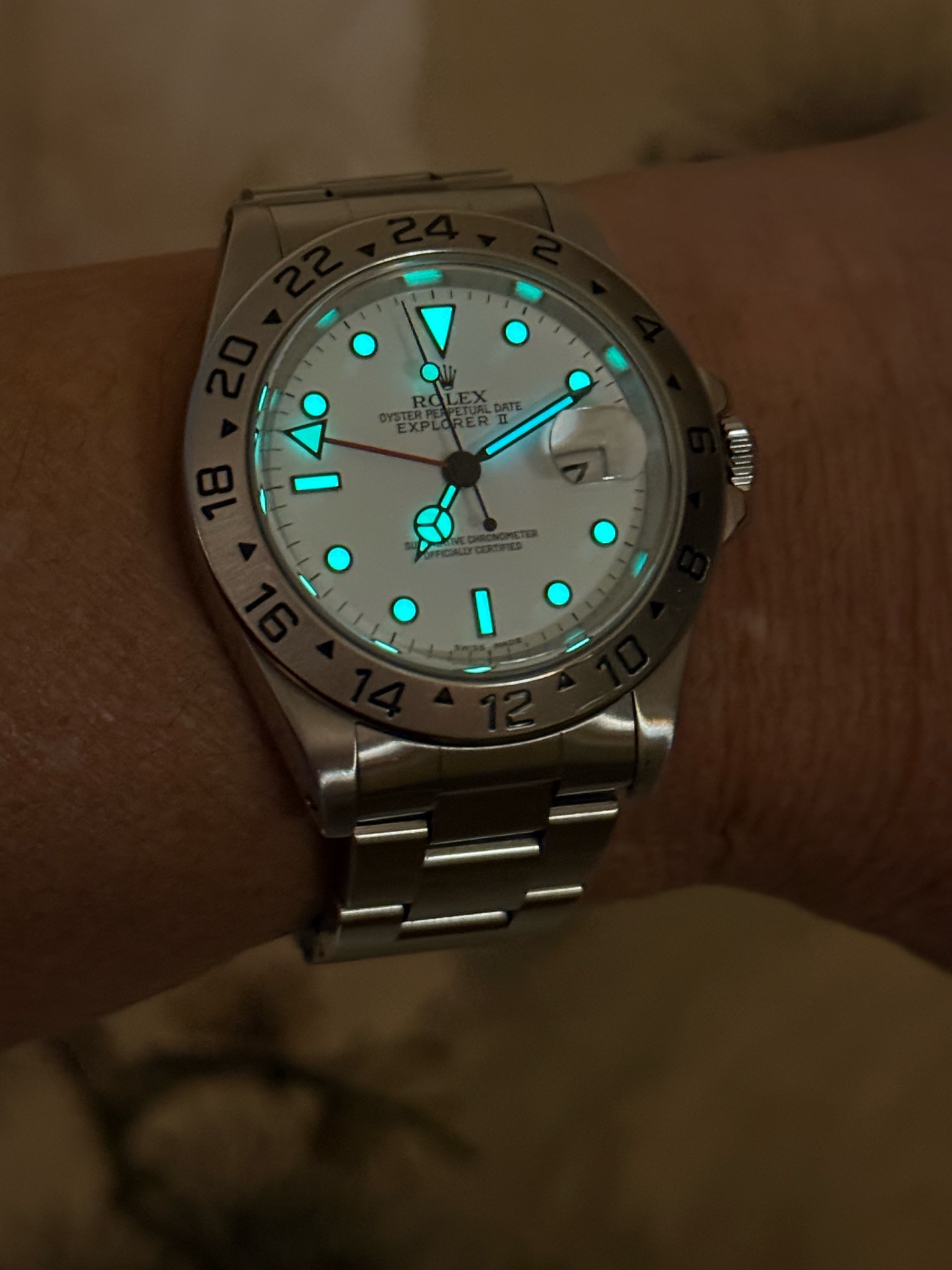 Watch by Rolex, Explorer II, 16570