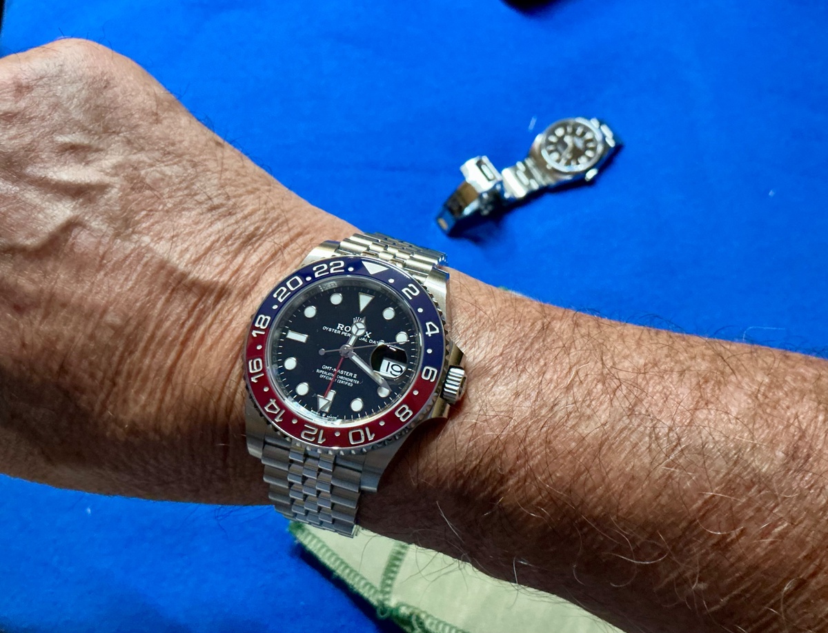 Watch by Rolex, GMT Master II, 126710BLRO, GMT-Master II
