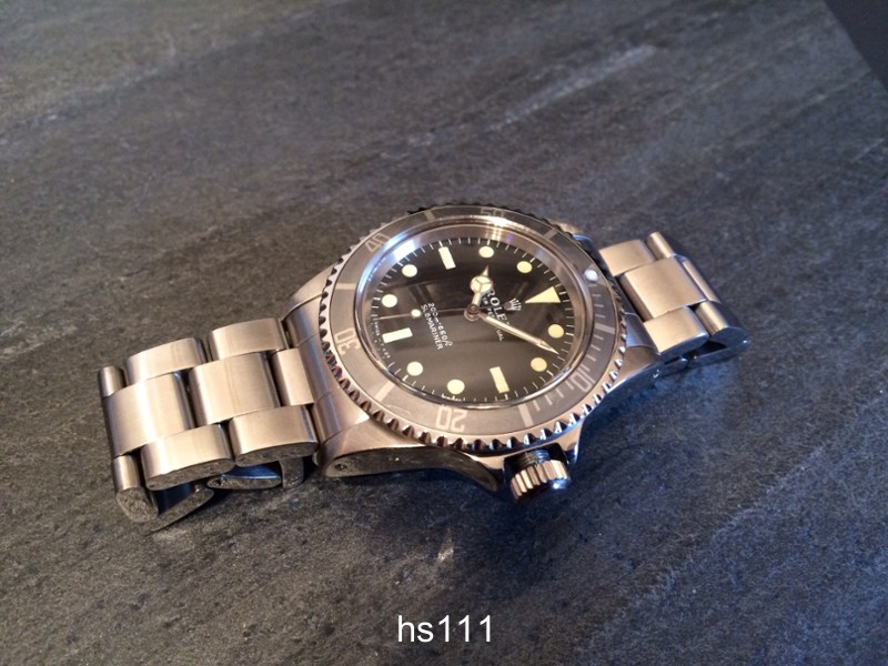 Sub 5513, faded grey bezel, meters first