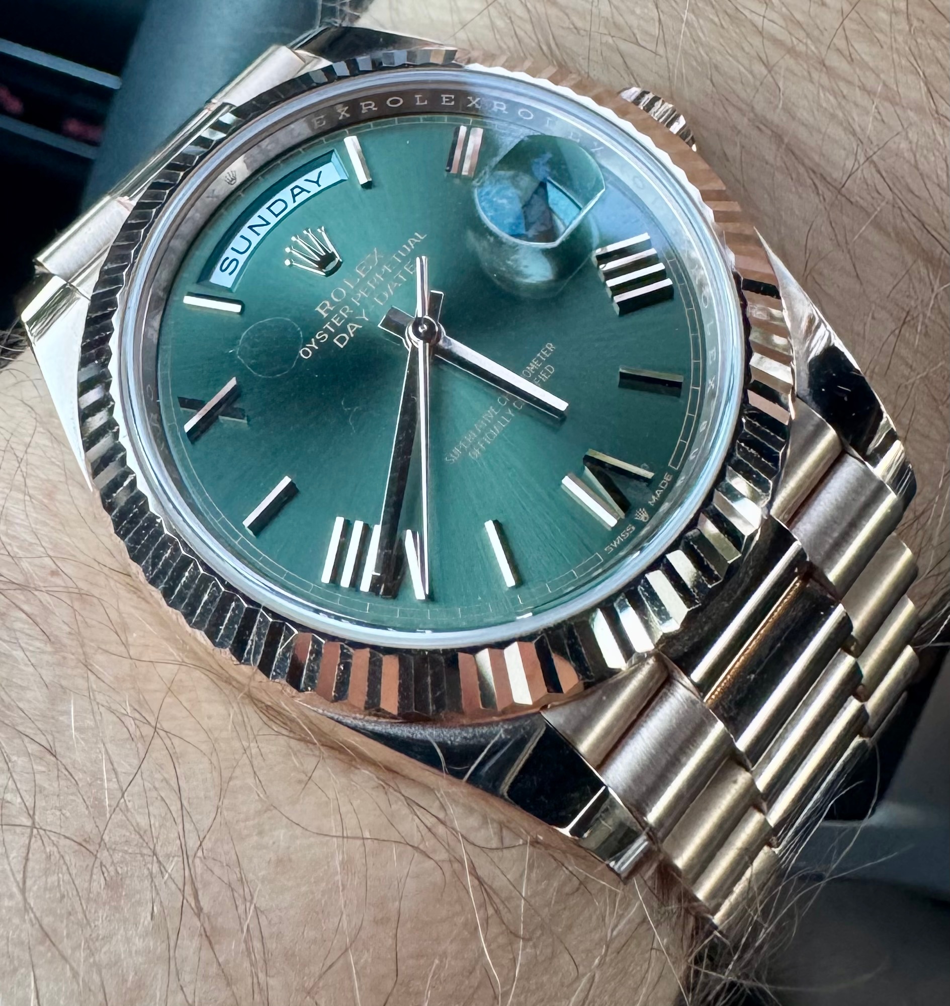 Watch by Rolex, Day Date 40 mm, 228235
