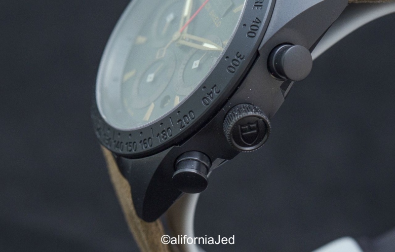 Tudor says the pushers are designed to look like pistons.