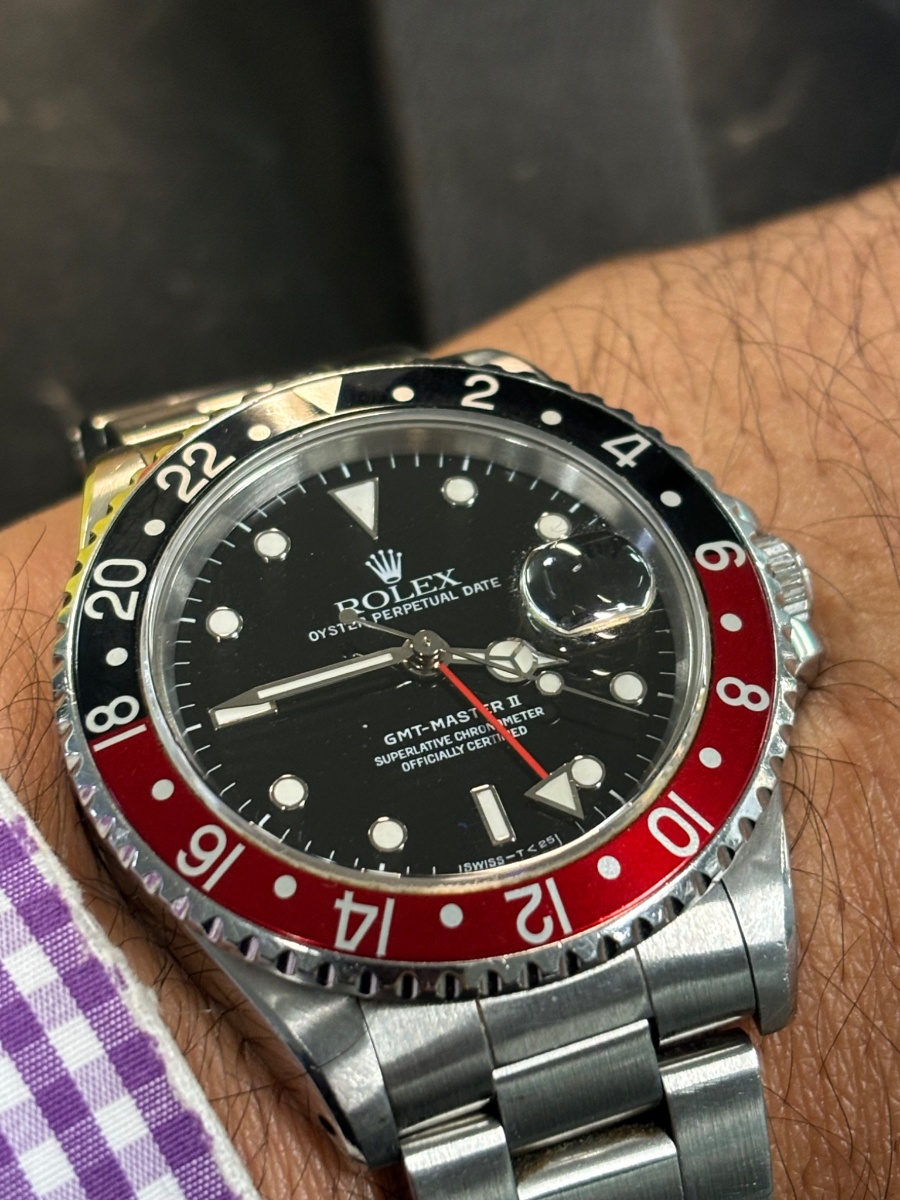 Watch by Rolex, GMT Master II, 16710