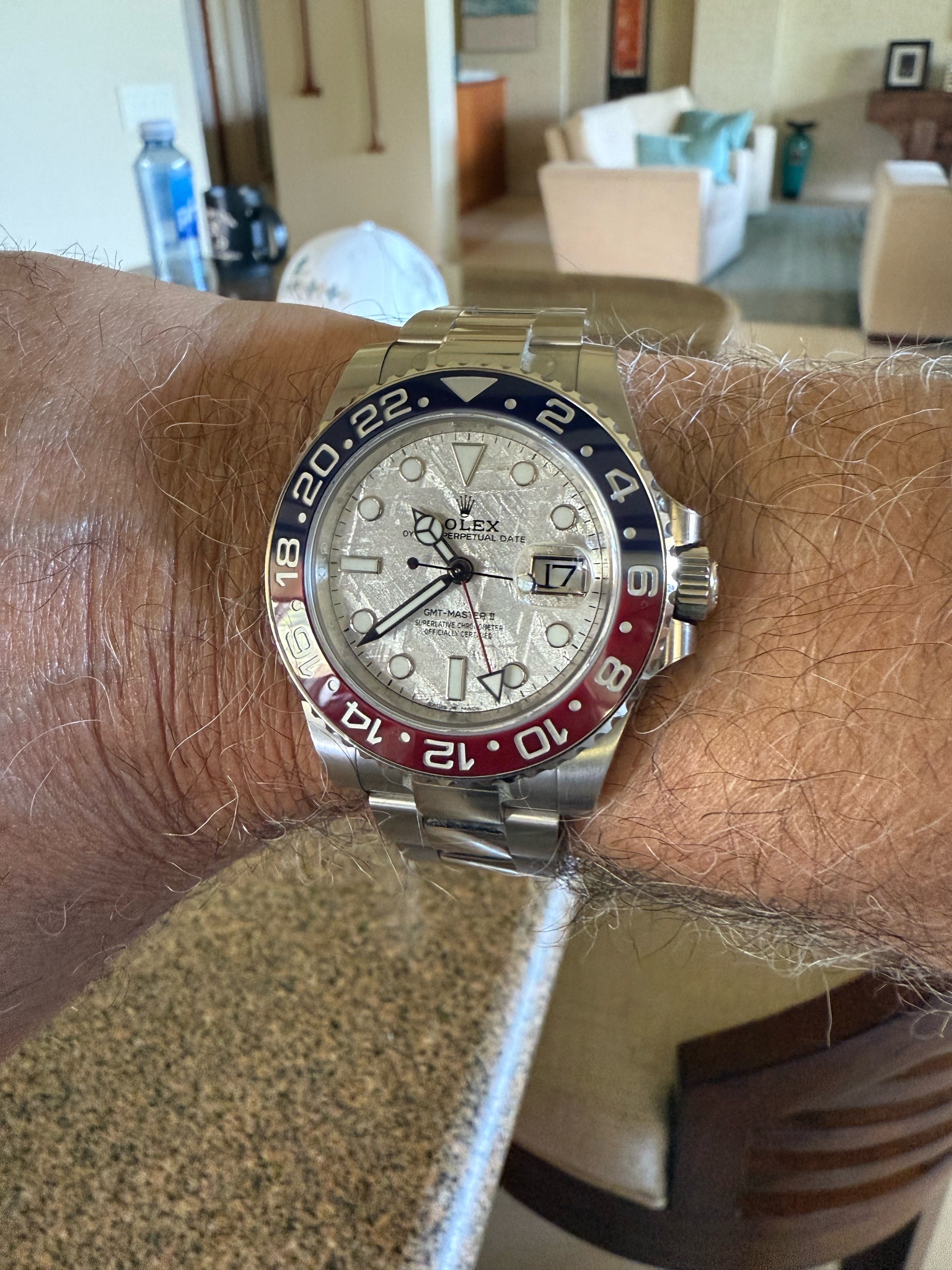 Watch by Rolex, GMT Master II, 126719