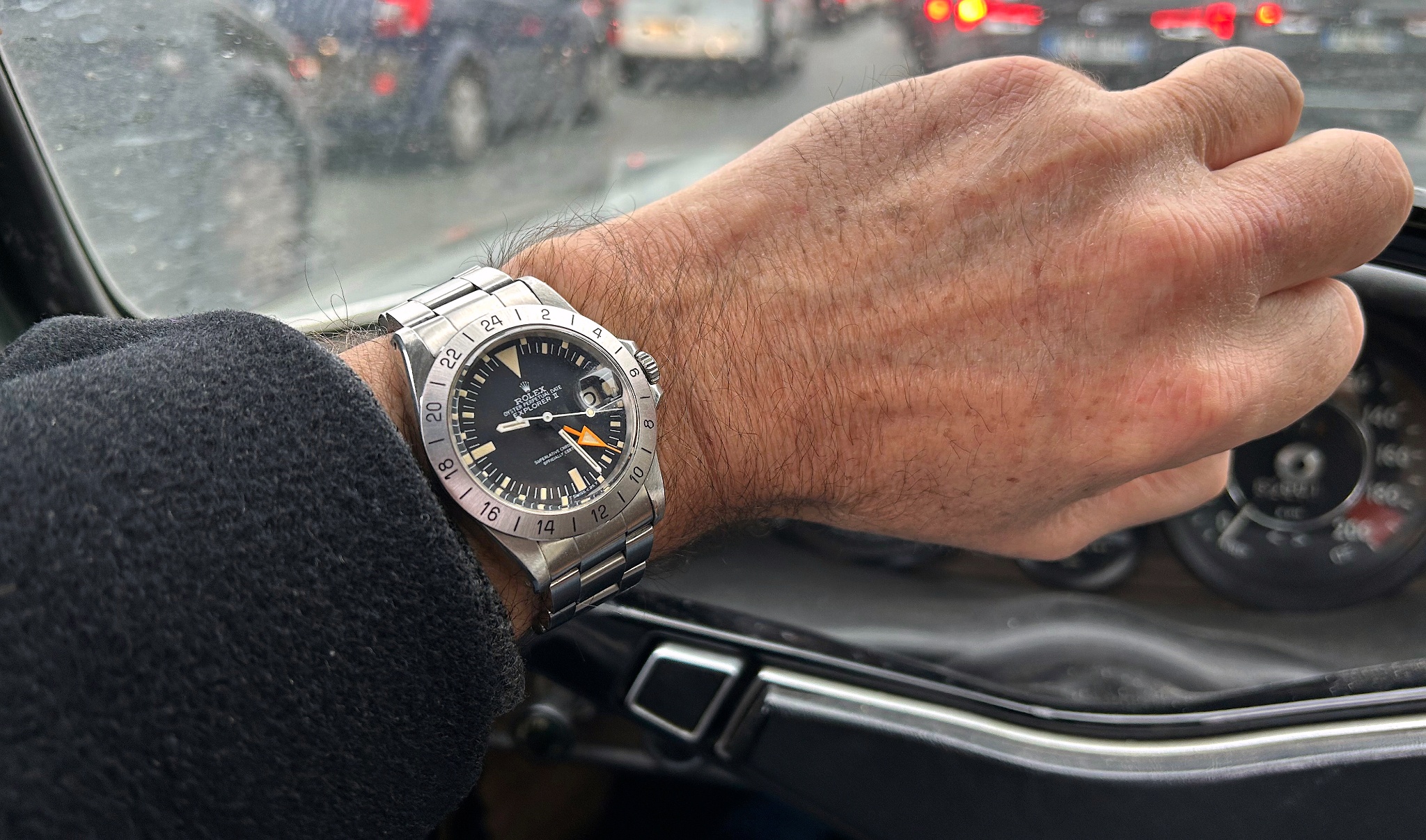 Watch by Rolex, Explorer II, 1655, Freccione