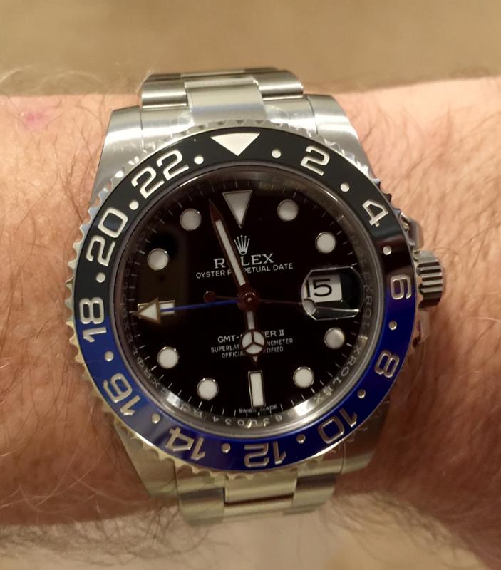 Rolex GMT Master II BLNR